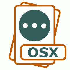 Symbol der OSX-Datei