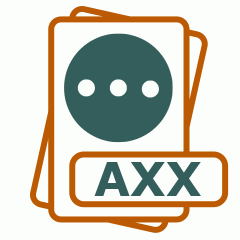 Symbol der AXX-Datei