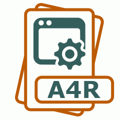Symbol der A4R-Datei