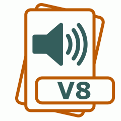 Symbol der V8-Datei