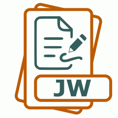 Symbol der JW-Datei