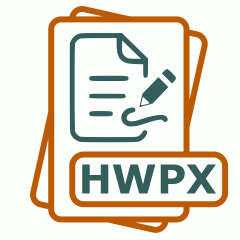 Symbol der HWPX-Datei