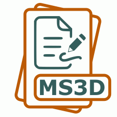 Symbol der MS3D-Datei
