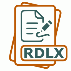 Symbol der RDLX-Datei