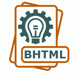 Symbol der BHTML-Datei