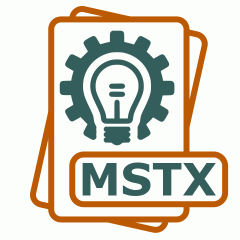 Symbol der MSTX-Datei
