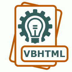 Symbol der VBHTML-Datei