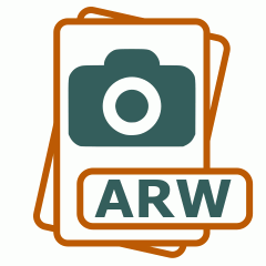 Symbol der ARW-Datei