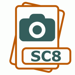Symbol der SC8-Datei