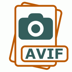 Symbol der AVIF-Datei