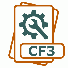 Symbol der CF3-Datei