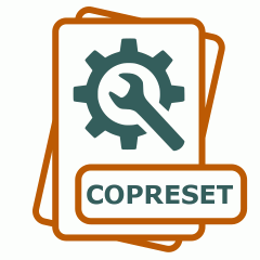 Symbol der COPRESET-Datei