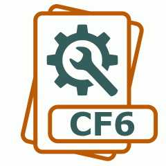 Symbol der CF6-Datei