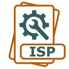 Symbol der ISP-Datei