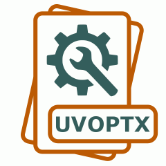 Symbol der UVOPTX-Datei
