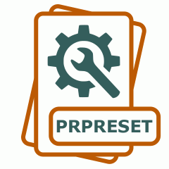 Symbol der PRPRESET-Datei