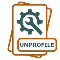 Symbol der UMPROFILE-Datei