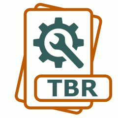 Symbol der TBR-Datei