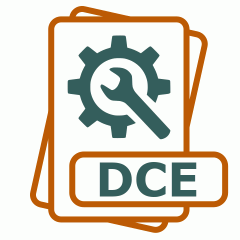 Symbol der DCE-Datei