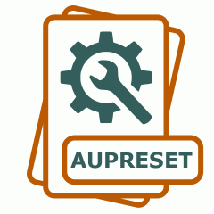 Symbol der AUPRESET-Datei