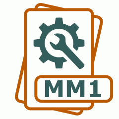 Symbol der MM1-Datei