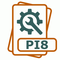 Symbol der PI8-Datei