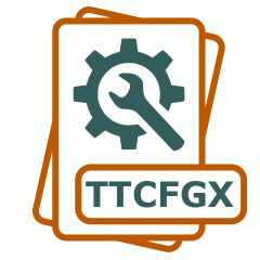 Symbol der TTCFGX-Datei