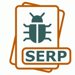 Symbol der SERP-Datei