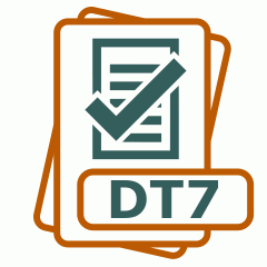 Symbol der DT7-Datei