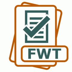 Symbol der FWT-Datei