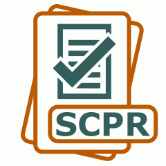 Symbol der SCPR-Datei