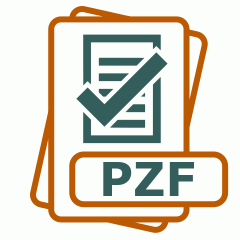 Symbol der PZF-Datei
