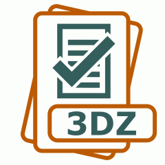 Symbol der 3DZ-Datei