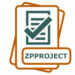 Symbol der ZPPROJECT-Datei