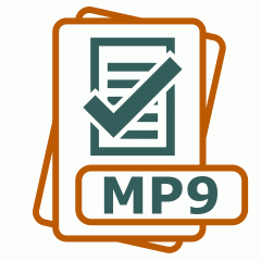 Symbol der MP9-Datei