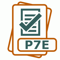 Symbol der P7E-Datei