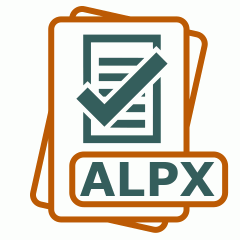 Symbol der ALPX-Datei