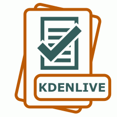 Symbol der KDENLIVE-Datei