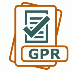 Symbol der GPR-Datei