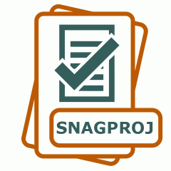 Symbol der SNAGPROJ-Datei