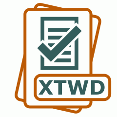 Symbol der XTWD-Datei