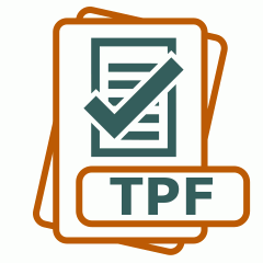 Symbol der TPF-Datei