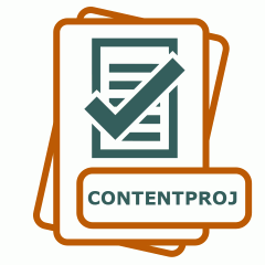 Symbol der CONTENTPROJ-Datei