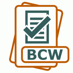 Symbol der BCW-Datei