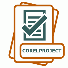 Symbol der CORELPROJECT-Datei
