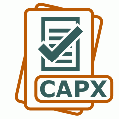 Symbol der CAPX-Datei