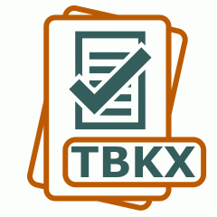 Symbol der TBKX-Datei