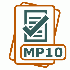 Symbol der MP10-Datei