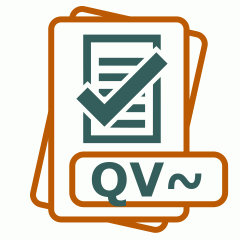 Symbol der QV~-Datei