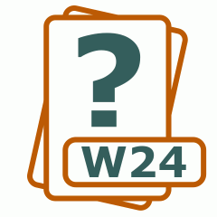 Symbol der W24-Datei
